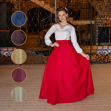 Saia de Prenda de Oxford Cós Trancilin 5936 Cusco