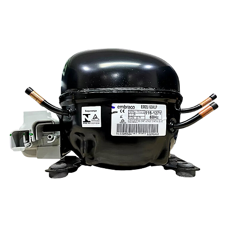 Motor Compressor 1/5 Coquinho EM2U60HLP R134 Embraco 110V