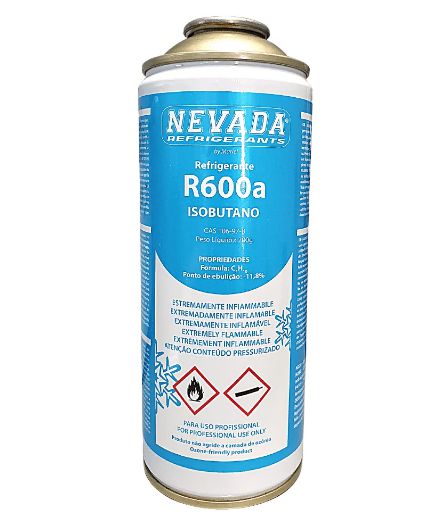 Gás R600 Isobutano Fluído Refrigerante Lata 200g