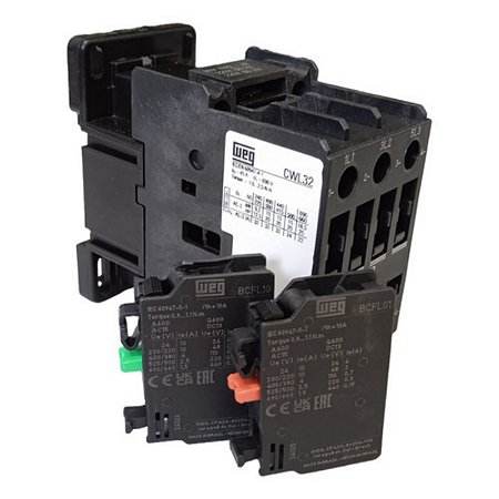 Contator Weg Cwl32-11-30d23 32a 50/60hz 220v