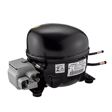 Motor Compressor 1/4 HP EM2U80HLP Gás R134A Embraco 110V