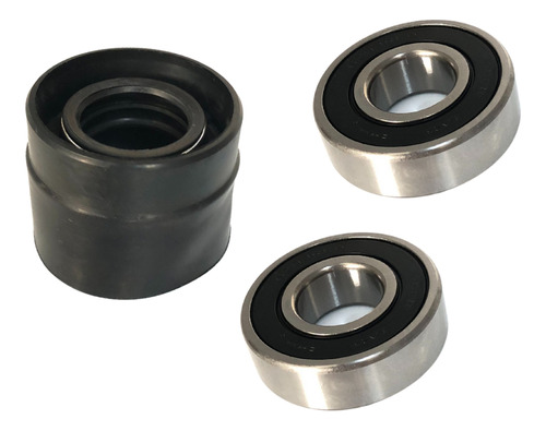 Retentor + Rolamentos 6203 Lavadora Continental Evolution