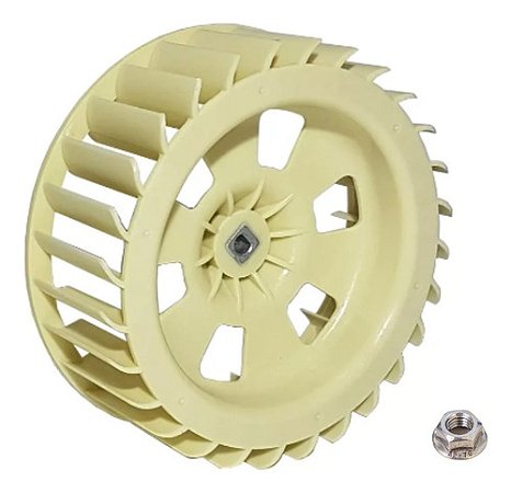 Hélice + Porca Lava E Seca Samsung Wd103 Wd106 Wd856 Wd8854