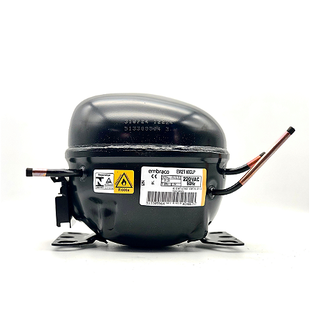 Motor Compressor 1/6 HP EM2T60CLP Embraco Gás R600 220V