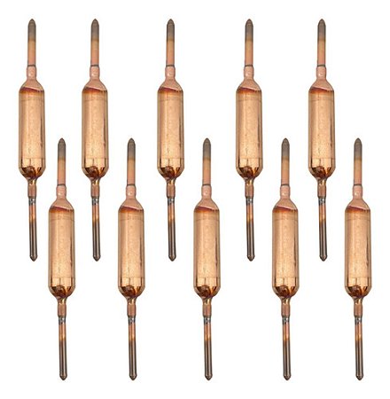 Kit 10x Filtros Secador 3/4 Sem Rabicho Com Silica 90mm