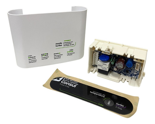Kit Placa Controle + Console Consul Crm35 Crm38 W11268188