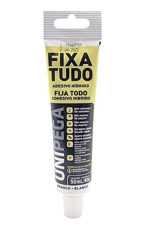 Cola Fixa Tudo Alto Poder De Adesão Até Debaixo D'água 80g