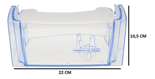 Prateleira Porta Tempero Gel Continental Rcct480 Rdv48 Rdv45