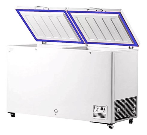 Jogo 2x Gaxetas Borracha Freezer Metalfrio Da400 Da420 65x61