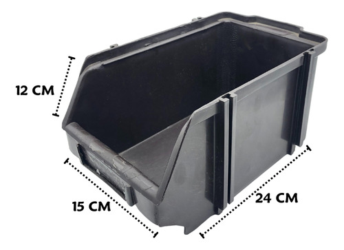 Caixa Plástica Gaveta Organizadora Bin N°5 Usado