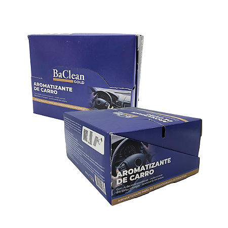 12x Aromatizantes Baclean Gold Ar Cond Carro Preço Atacado