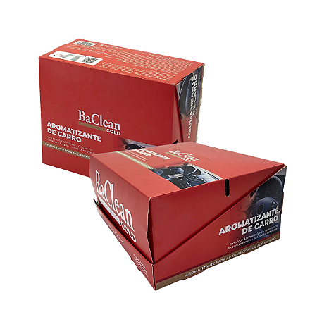 12x Aromatizantes Baclean Gold Ar Cond Carro Preço Atacado