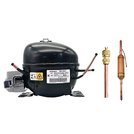 Motor Compressor 1/6 EM2S60CLP R600 Embraco 110V + Brindes