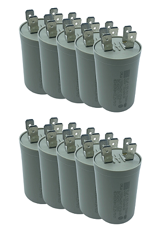 Kit 10x Capacitor Permanente 12uf 400v Sem Fio Original WEG