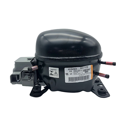 Motor Compressor 1/4+ HP EM2U3115Z Embraco Gás R134a 220V