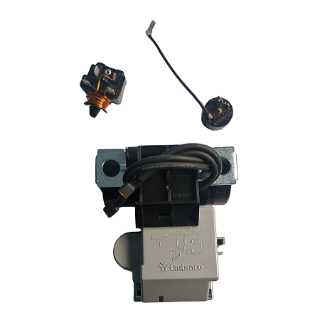 Rele Com Protetor e Capacitor Embraco 1/2 Hp Ffu160hax 220v