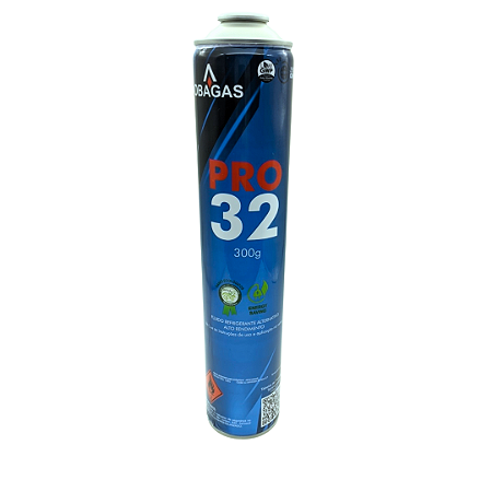 Fluido Gás Refrigerante PRO-32 (R32) - 300G OBAGAS