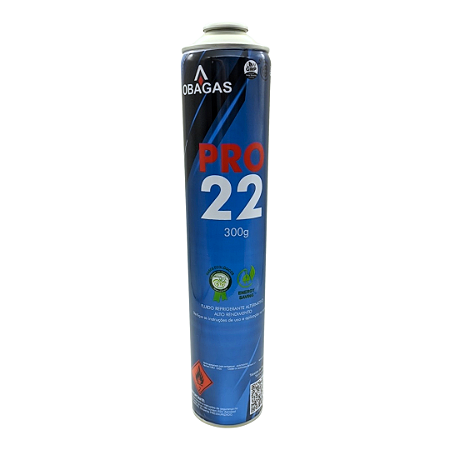 Gás Refrigerante PRO22 (R22) 300G OBAGAS