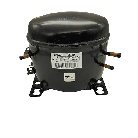 Motor Compressor 1/4 HP Embraco FF8,5HBK Gás R134 110Vac