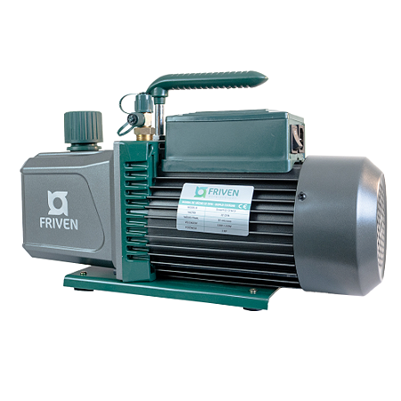 Bomba De Vácuo Duplo Estágio 12 Cfm 1hp Bivolt Friven Smart