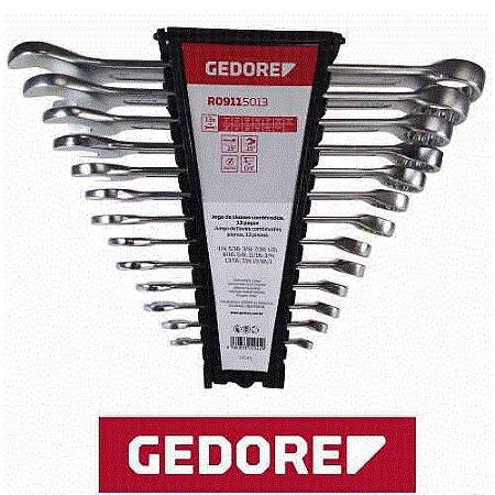 Jogo De Chave Combinada 6 A 22mm 12 Peças Gedore Red