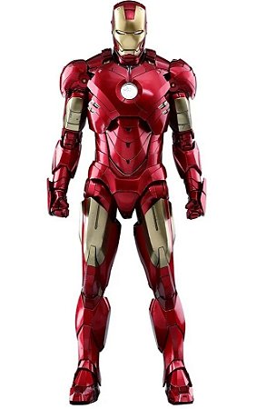 Iron Man 2 Mark Iv 4 Mms461 D21 Diecast Hot Toys