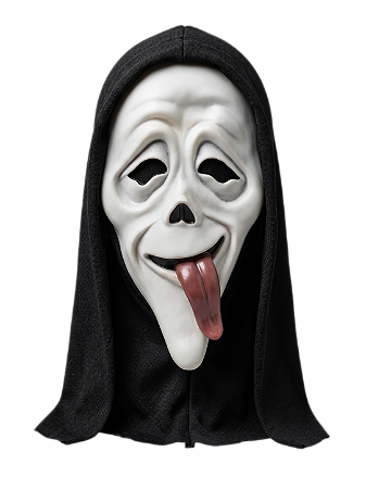 Máscara Realista Terror Horror Halloween Ghost Face Panico versão 01 Scream Mask  Cosplay
