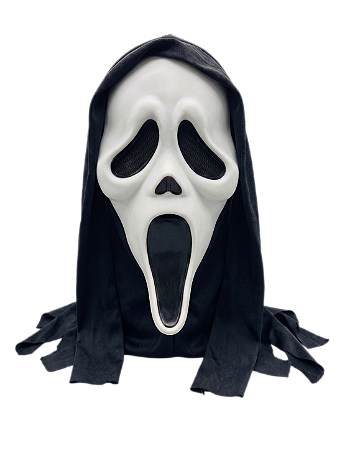Máscara Realista Terror Horror Halloween Ghost Face Panico versão 03  Scream Mask  Cosplay
