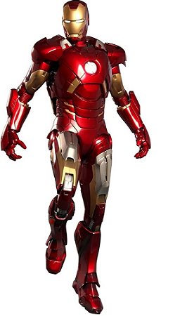 Hot Toys Iron Man Mark 7 Plastico