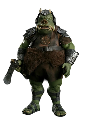 Boneco Gamorrean Guarda Star Wars Sideshow Escala 1/6 Geek