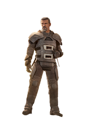 Boneco  Duna - Dune Gurney Halleck Da Aug Toys  Escala 1/6  -  Geek