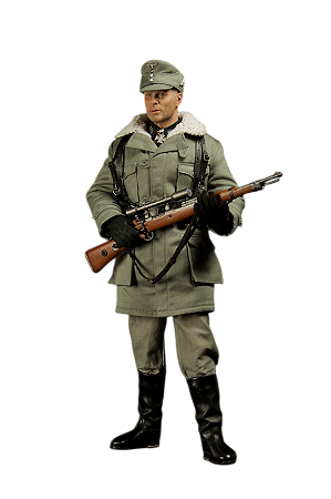 Boneco Major Erwin Konig 1/6 Did Enemy At The Gates Militar