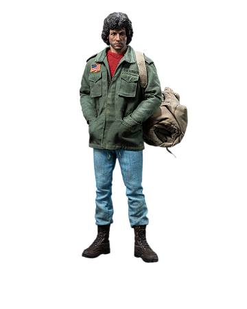 Boneco Rambo First Blood John Rambo 1/6 ThreeZero Geek