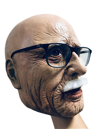 Máscara Realista OLD MAN Halloween  Cosplay