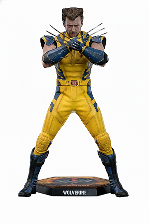 Boneco Deadpool & Wolverine - Wolverine (Deluxe Version) Hot Toys MMS754