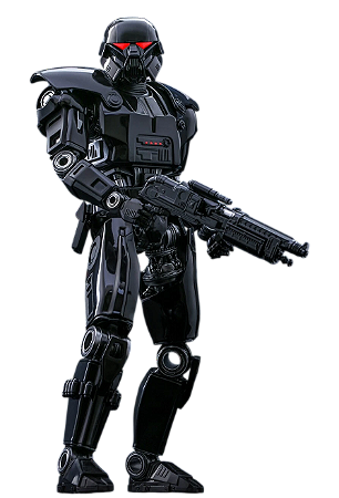 Boneco Hot Toys Dark Trooper Star Wars 1/6 Tms032