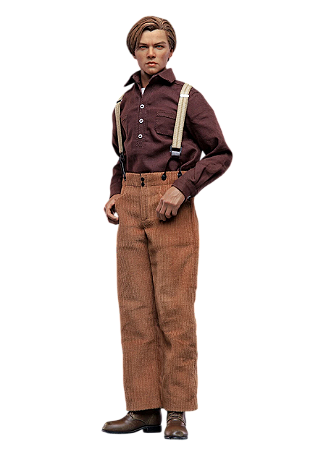 Boneco 1/6 Titanic JACK Leonardo DiCaprio Action Figure Black Box