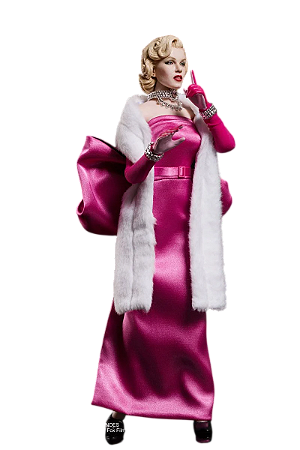 Boneca Star Ace 1/6 Marilyn Monroe Gentlemen Prefer Blondes (Gold Dress) Action Figure