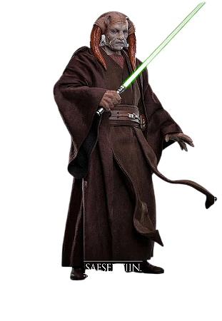 Boneco Saesee Tiin MMS820 1:6 Hot Toys, Star Wars: Episódio III – A Vingança dos Sith.