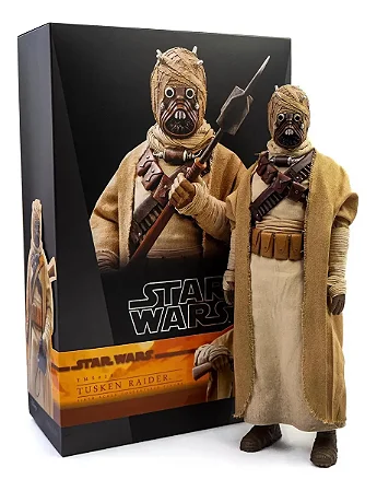 Boneco Hot Toys, Star Wars: The Mandalorian (modelo TMS028) Tusken Geek