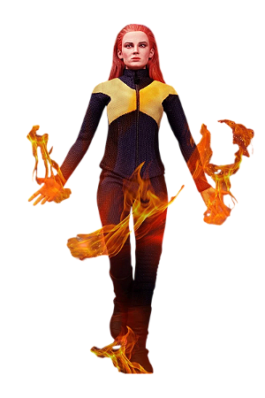 Boneca Phoenix Lady (SST 015) 1/6, Soosootoys, Fênix Negra X-Men: Fênix Negra Geek