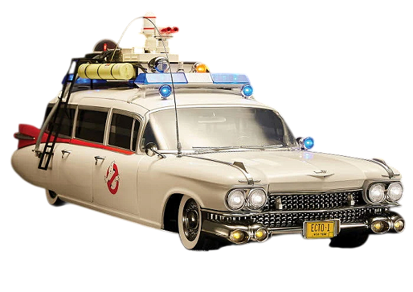 Blitzway Ghostbusters Ecto-1 carro Caça Fantasmas 1/6