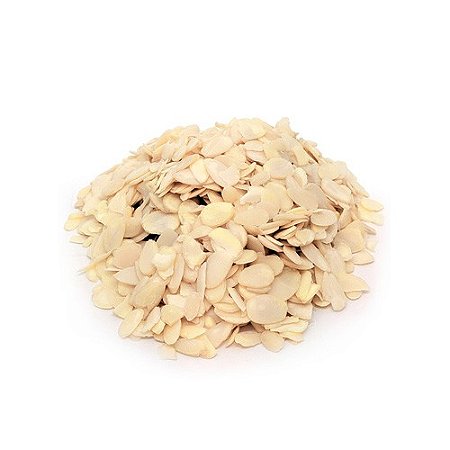 Amêndoa laminada crua - Pacote 100G