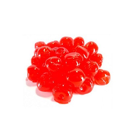 Cereja sem talo ao marasquino - Pacote 100G