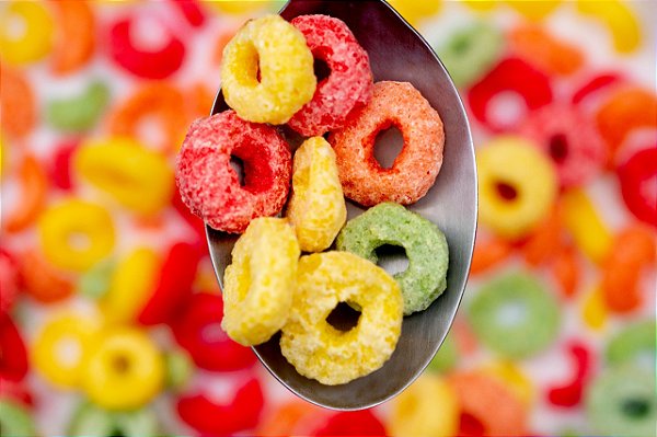 Fruit rings coloridos - Pacote 100G