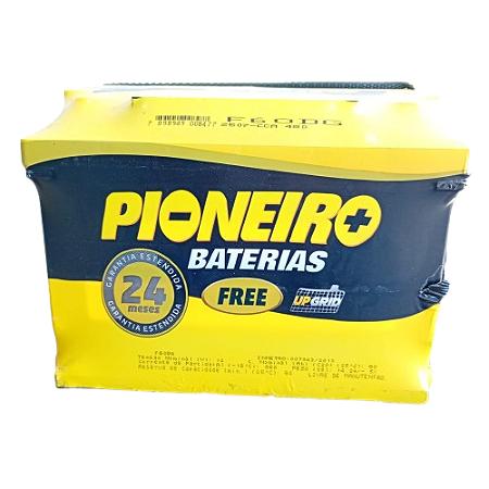 Bateria PIONEIRO 60Ah, Convencional