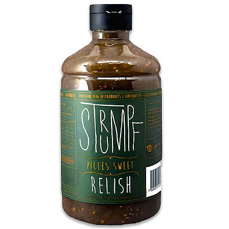 Sweet Relish De Pepino Strumpf 1,220 Kg  Garrafa Pet