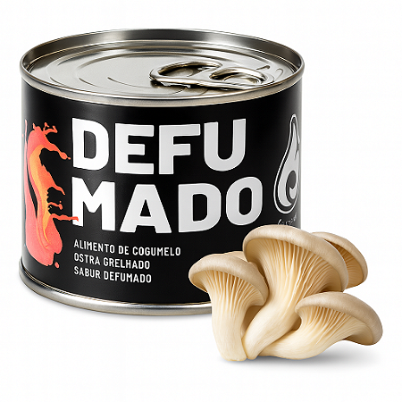Cogumelo Ostra Defumado No Azeite 180g Cogumelado - Vegano