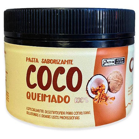 Pasta Saborizante Coco Queimado 100% Pura 200g OriginalBlend