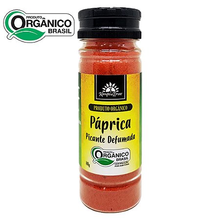 Páprica Orgânica Defumada 80g Kampo de Ervas